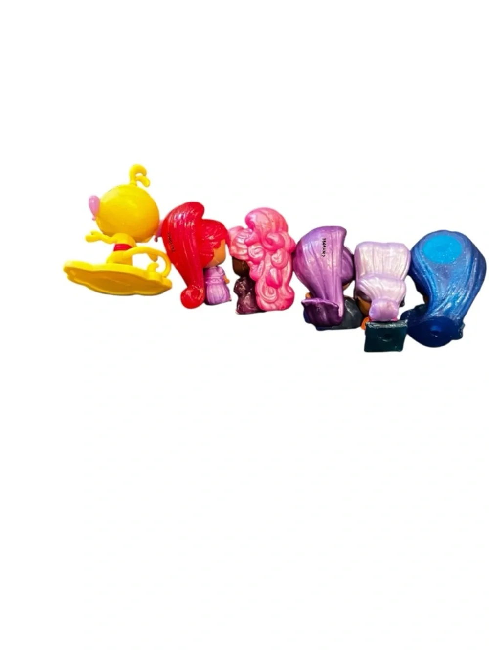 Disney shine shimmer mini dolls figures lot